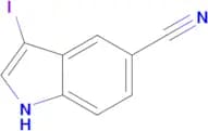 3-Iodo-1H-indole-5-carbonitrile