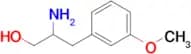 2-Amino-3-(3-methoxyphenyl)propan-1-ol