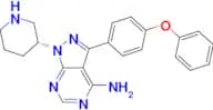 (R)-3-(4-Phenoxyphenyl)-1-(piperidin-3-yl)-1H-pyrazolo[3,4-d]pyrimidin-4-amine