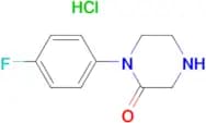 1-(4-Fluorophenyl)piperazin-2-one hydrochloride
