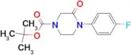 tert-Butyl 4-(4-fluorophenyl)-3-oxopiperazine-1-carboxylate