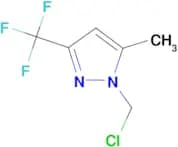 1-(chloromethyl)-5-methyl-3-(trifluoromethyl)-1H-pyrazole