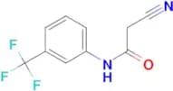 2-cyano-N-[3-(trifluoromethyl)phenyl]acetamide