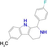 1-(4-fluorophenyl)-6-methyl-2,3,4,9-tetrahydro-1H-beta-carboline