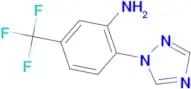 2-(1H-1,2,4-triazol-1-yl)-5-(trifluoromethyl)aniline