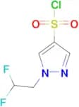1-(2,2-difluoroethyl)-1H-pyrazole-4-sulfonyl chloride