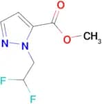 methyl 1-(2,2-difluoroethyl)-1H-pyrazole-5-carboxylate