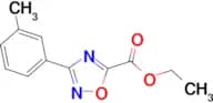 ethyl 3-(3-methylphenyl)-1,2,4-oxadiazole-5-carboxylate