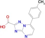 7-(4-methylphenyl)[1,2,4]triazolo[1,5-a]pyrimidine-2-carboxylic acid