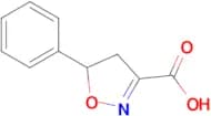 5-phenyl-4,5-dihydroisoxazole-3-carboxylic acid