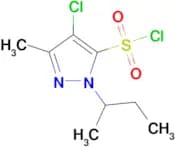 1-sec-butyl-4-chloro-3-methyl-1H-pyrazole-5-sulfonyl chloride