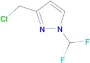 3-(chloromethyl)-1-(difluoromethyl)-1H-pyrazole