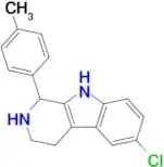 6-chloro-1-(4-methylphenyl)-2,3,4,9-tetrahydro-1H-β-carboline