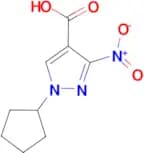 1-cyclopentyl-3-nitro-1H-pyrazole-4-carboxylic acid