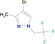 4-bromo-3-methyl-1-(2,2,2-trifluoroethyl)-1H-pyrazole