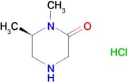 (6R)-1,6-dimethyl-2-piperazinone hydrochloride