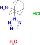 [3-(2H-tetrazol-2-yl)-1-adamantyl]amine hydrochloride hydrate