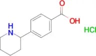 4-Piperidin-2-ylbenzoic acid hydrochloride