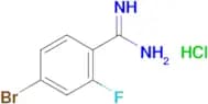 4-Bromo-2-fluorobenzimidamide hydrochloride