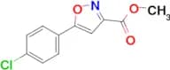 Methyl 5-(4-chlorophenyl)isoxazole-3-carboxylate