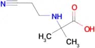 2-(2-Cyanoethylamino)-2-methylpropanoic acid