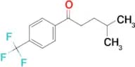 4-Methyl-1-[4-(trifluoromethyl)phenyl]pentan-1-one