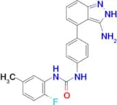 1-(4-(3-Amino-1H-indazol-4-yl)phenyl)-3-(2-fluoro-5-methylphenyl)urea