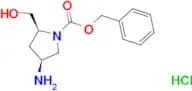 (2S,4S)-1-Cbz-2-Hydroxymethyl-4-aminopyrrolidine hydrochloride