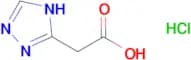 2-(1H-1,2,4-Triazol-5-yl)acetic acid hydrochloride