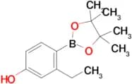 3-Ethyl-4-(4,4,5,5-tetramethyl-1,3,2-dioxaborolan-2-yl)phenol