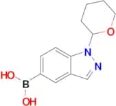 1-(Tetrahydro-2H-pyran-2-yl)-1H-indazole-5-boronic acid