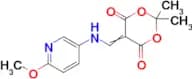 5-[(6-Methoxypyridin-3-ylamino)methylene]-2,2-dimethyl[1,3]dioxane-4,6-dione