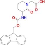 2-(3-((((9H-Fluoren-9-yl)methoxy)carbonyl)amino)-2-oxopiperidin-1-yl)acetic acid