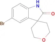 5-Bromo-2',3',5',6'-tetrahydrospiro[3H-indole-3,4'-[4H]pyran]-2(1H)-one