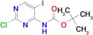 tert-Butyl (2-chloro-5-iodopyrimidin-4-yl)carbamate