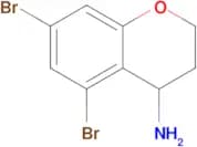 5,7-Dibromochroman-4-amine