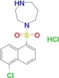 1-((5-Chloronaphthalen-1-yl)sulfonyl)-1,4-diazepane hydrochloride