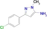 3-(4-Chlorophenyl)-1-methyl-1H-pyrazol-5-amine