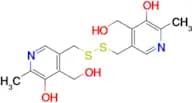 5,5′-(Disulfanediylbis(methylene))bis(4-(hydroxymethyl)-2-methylpyridin-3-ol)