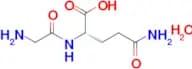 (S)-5-Amino-2-(2-aminoacetamido)-5-oxopentanoic acid hydrate