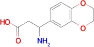 3-Amino-3-(2,3-dihydrobenzo[b][1,4]dioxin-6-yl)propanoic acid