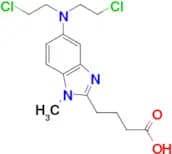 4-(5-(Bis(2-chloroethyl)amino)-1-methyl-1H-benzo[d]imidazol-2-yl)butanoic acid