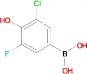 (3-Chloro-5-fluoro-4-hydroxyphenyl)boronic acid