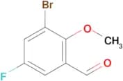 3-Bromo-5-fluoro-2-methoxybenzaldehyde