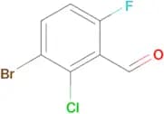 3-Bromo-2-chloro-6-fluorobenzaldehyde