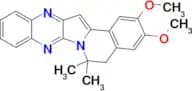 2,3-Dimethoxy-6,6-dimethyl-5,6-dihydrobenzo[7,8]indolizino[2,3-b]quinoxaline