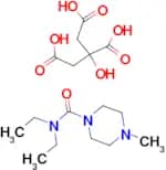 N,N-Diethyl-4-methylpiperazine-1-carboxamide 2-hydroxypropane-1,2,3-tricarboxylate