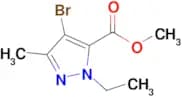 Methyl 4-bromo-1-ethyl-3-methyl-1H-pyrazole-5-carboxylate
