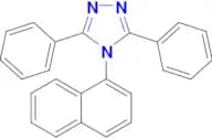 4-(Naphthalen-1-yl)-3,5-diphenyl-4H-1,2,4-triazole