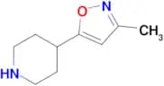3-Methyl-5-(piperidin-4-yl)isoxazole